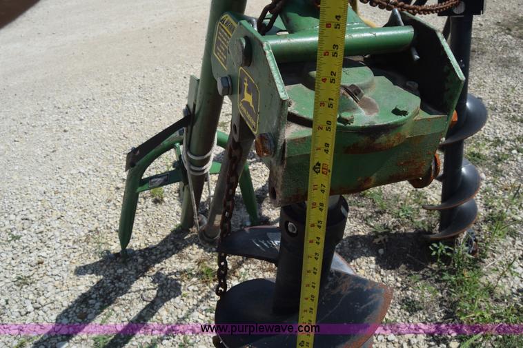 image for item J8127 John Deere post hole auger