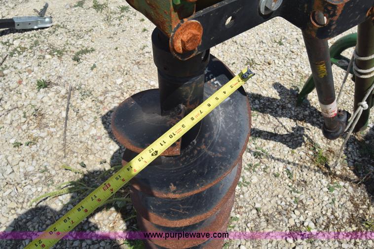 image for item J8127 John Deere post hole auger