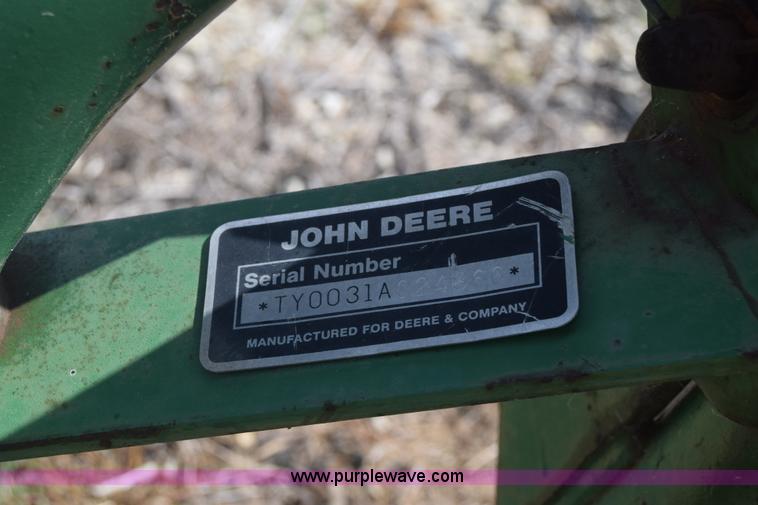 image for item J8128 John Deere post hole auger