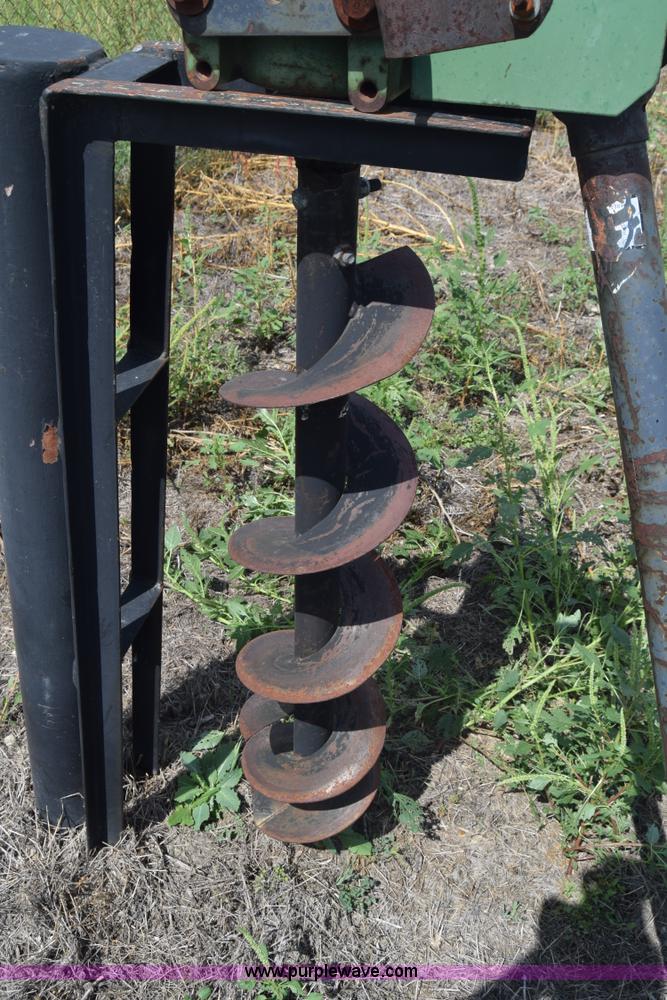 image for item J8128 John Deere post hole auger