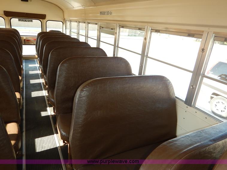 image for item K1633 1995 Chevrolet Blue Bird school bus