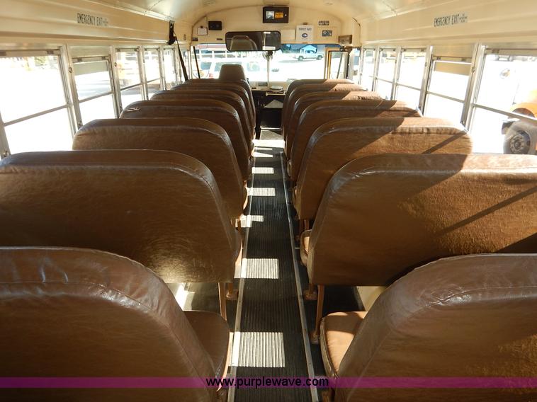 image for item K1633 1995 Chevrolet Blue Bird school bus