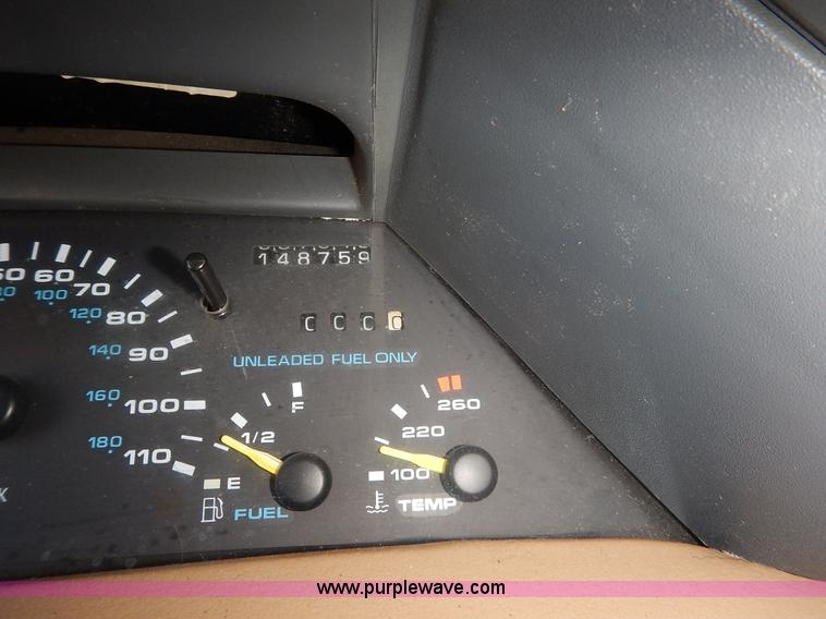 image for item K1646 1995 Oldsmobile Silhouette van