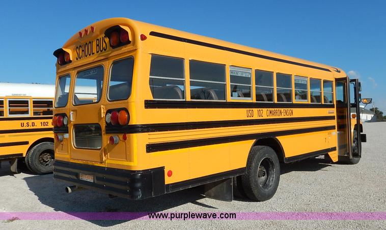 image for item K1651 1998 Chevrolet Blue Bird school bus