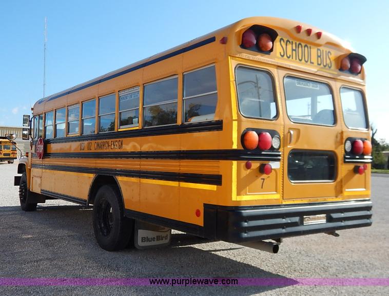 image for item K1651 1998 Chevrolet Blue Bird school bus