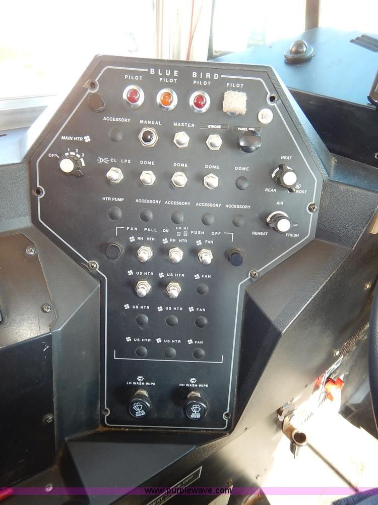 image for item K1651 1998 Chevrolet Blue Bird school bus