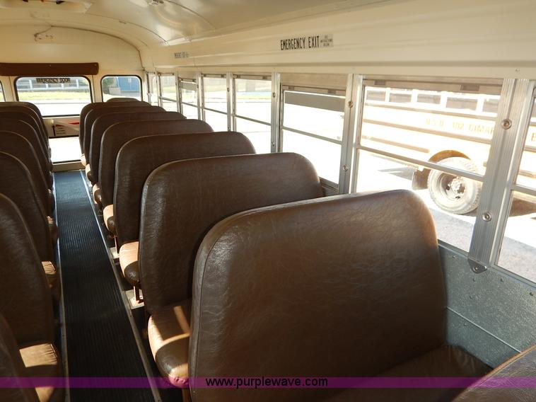 image for item K1651 1998 Chevrolet Blue Bird school bus