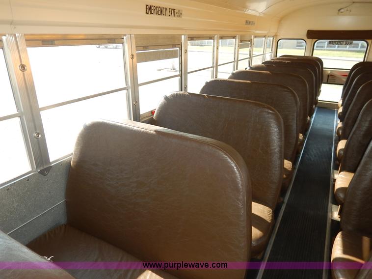 image for item K1651 1998 Chevrolet Blue Bird school bus