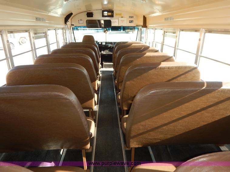 image for item K1651 1998 Chevrolet Blue Bird school bus