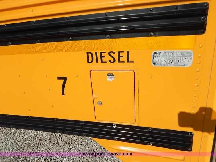 image for item K1651 1998 Chevrolet Blue Bird school bus