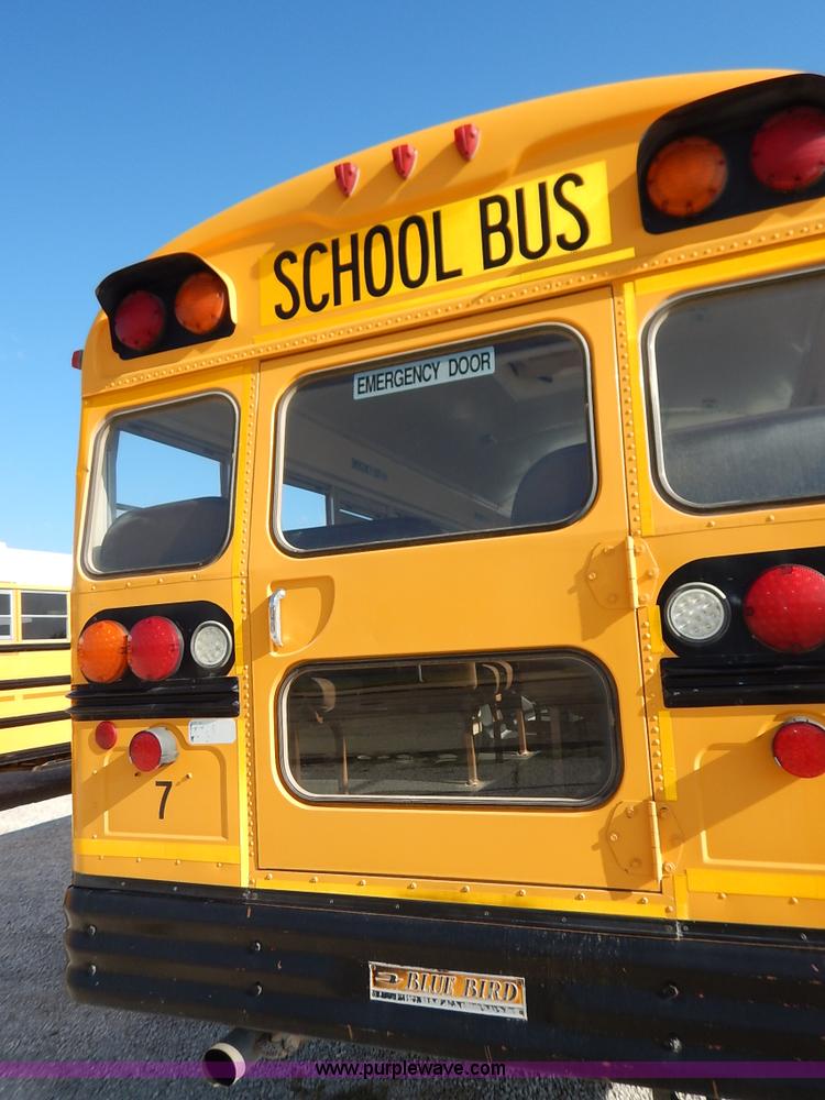 image for item K1651 1998 Chevrolet Blue Bird school bus