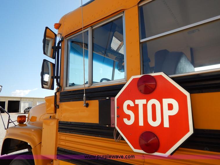 image for item K1651 1998 Chevrolet Blue Bird school bus