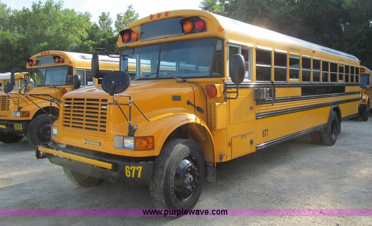 image for item K6254 2003 International 3800 school bus