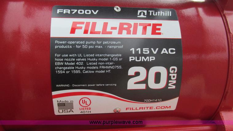 image for item L5256 Fuel Force pump station