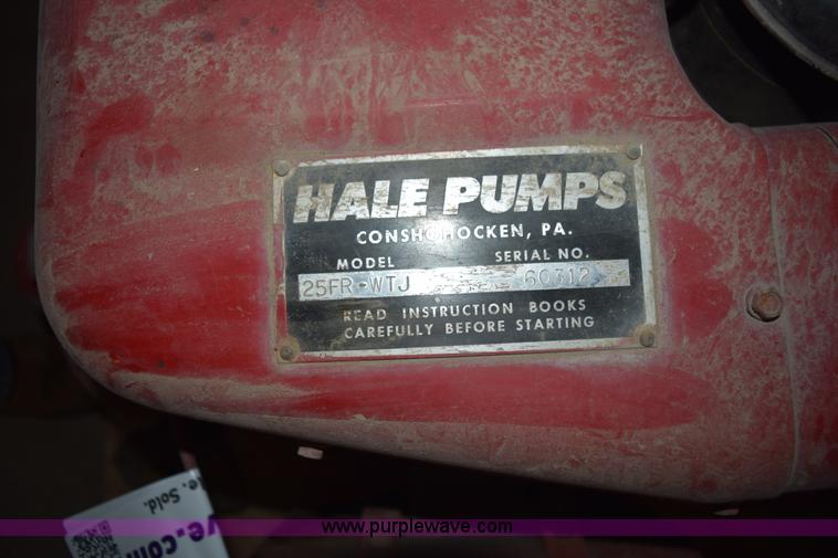 image for item L5804 Hale water pump