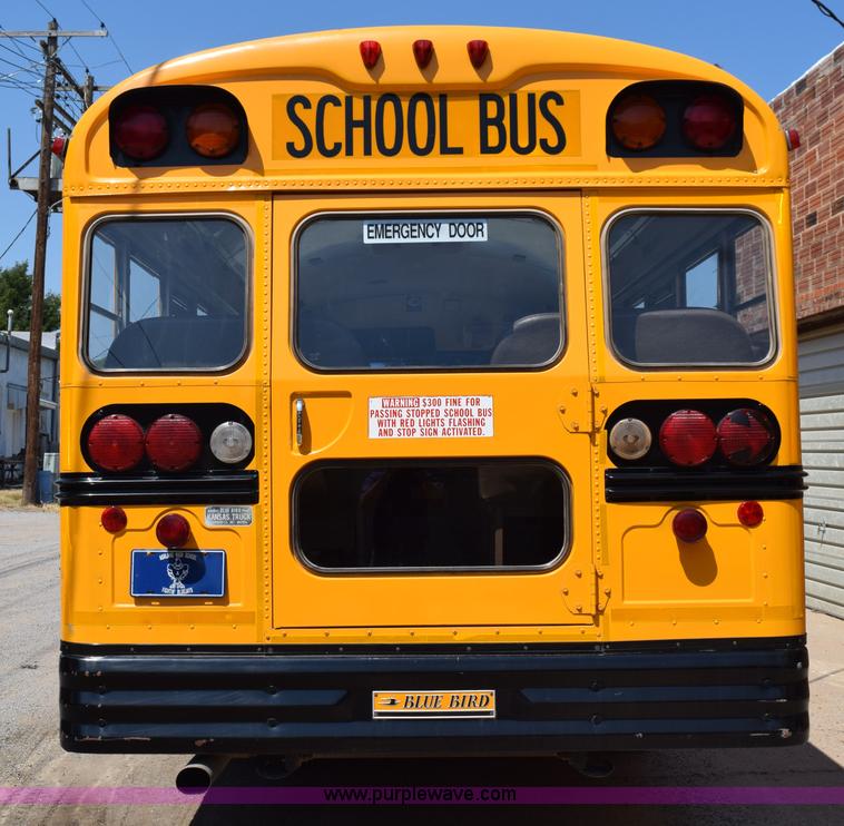 image for item L5810 1998 Chevrolet school bus