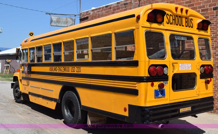 image for item L5810 1998 Chevrolet school bus