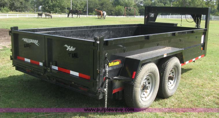 image for item L6330 2008 Hillsboro Tuff Loader dump trailer