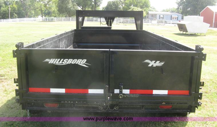 image for item L6330 2008 Hillsboro Tuff Loader dump trailer