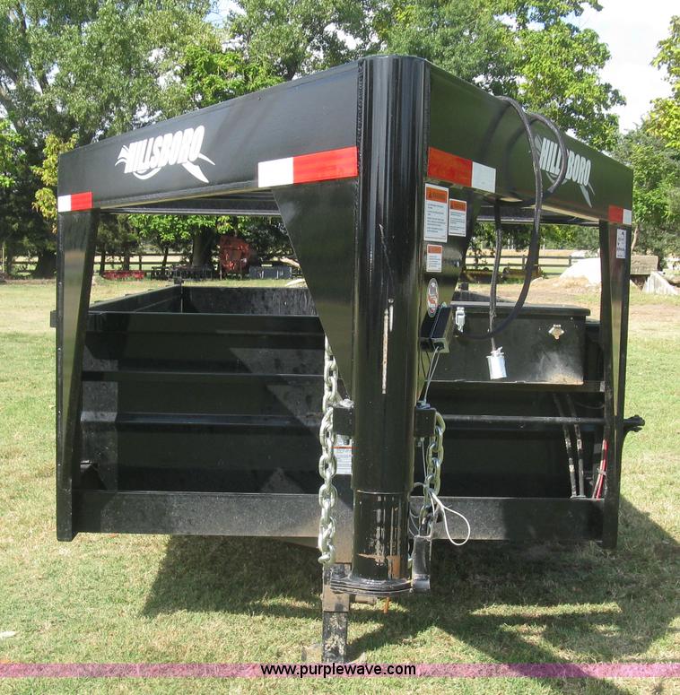 image for item L6330 2008 Hillsboro Tuff Loader dump trailer