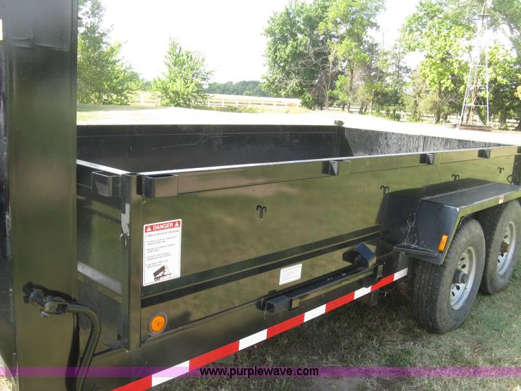 image for item L6330 2008 Hillsboro Tuff Loader dump trailer