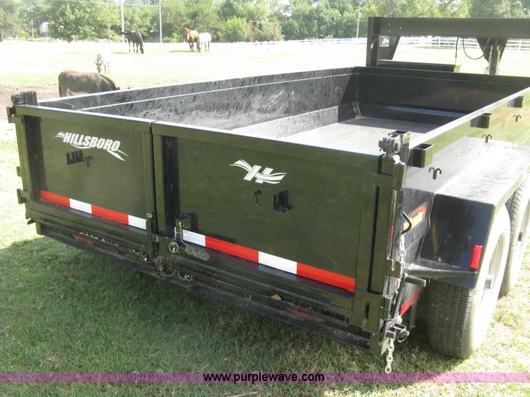 image for item L6330 2008 Hillsboro Tuff Loader dump trailer