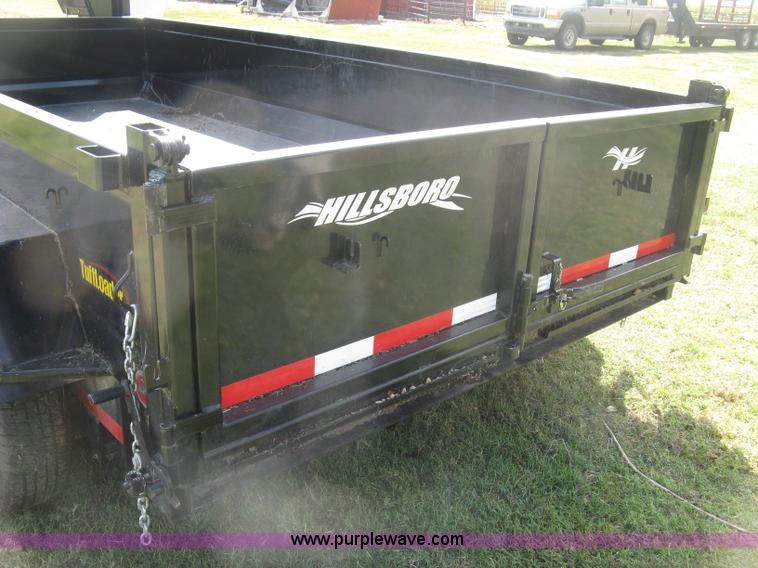 image for item L6330 2008 Hillsboro Tuff Loader dump trailer
