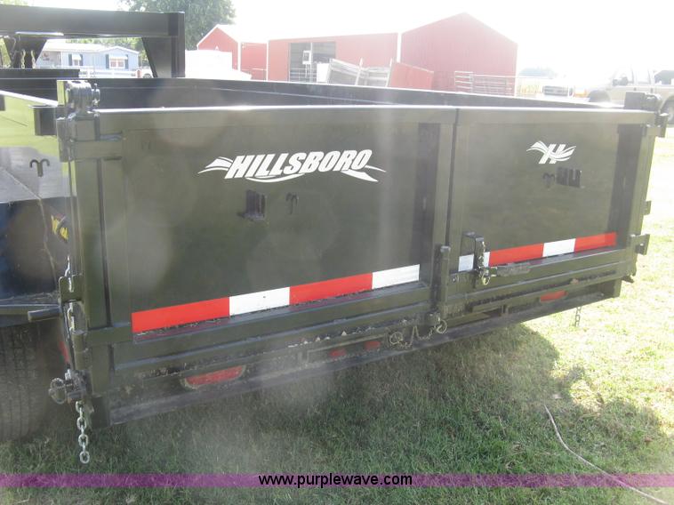 image for item L6330 2008 Hillsboro Tuff Loader dump trailer