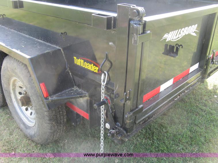 image for item L6330 2008 Hillsboro Tuff Loader dump trailer