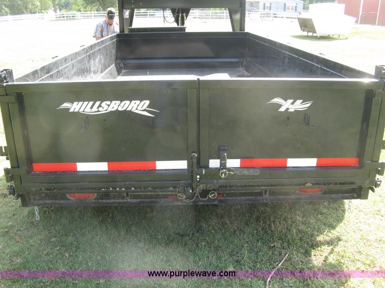 image for item L6330 2008 Hillsboro Tuff Loader dump trailer