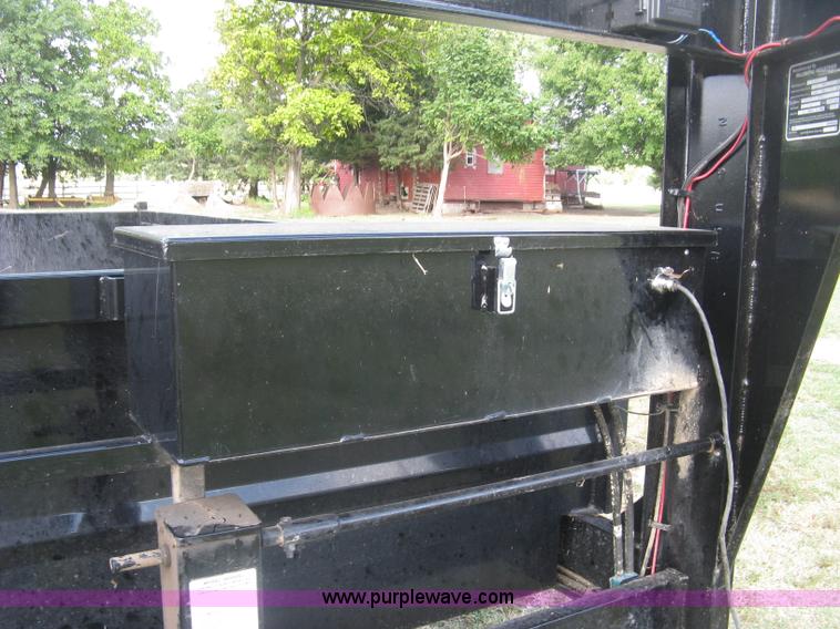 image for item L6330 2008 Hillsboro Tuff Loader dump trailer