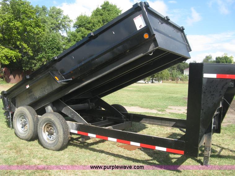 image for item L6330 2008 Hillsboro Tuff Loader dump trailer