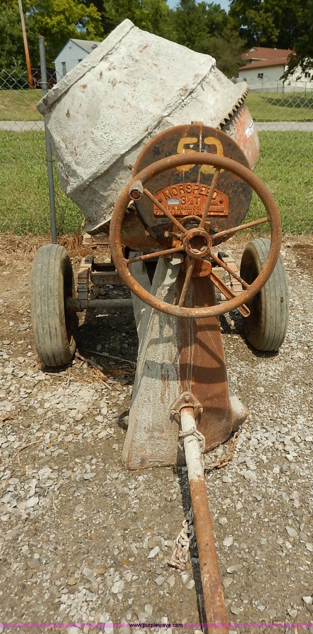 Gilson Bros. Morspeed 3 1/2T concrete mixer in Atchison, KS Item