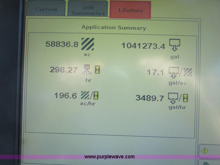 image for item A8853 2012 John Deere 4830 self-propelled sprayer