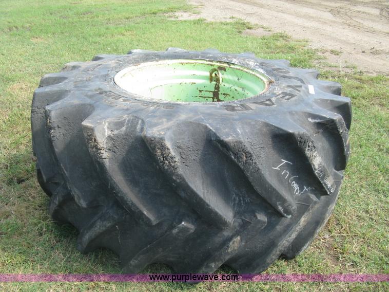 image for item BR9505 (2) tractor tires and wheels