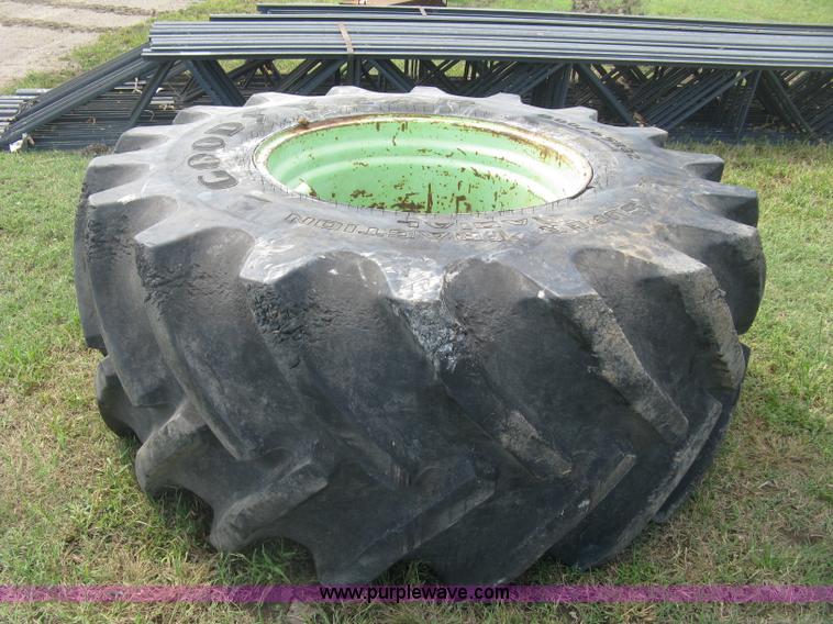 image for item BR9505 (2) tractor tires and wheels