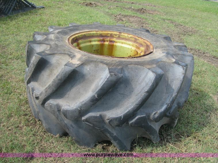 image for item BR9505 (2) tractor tires and wheels