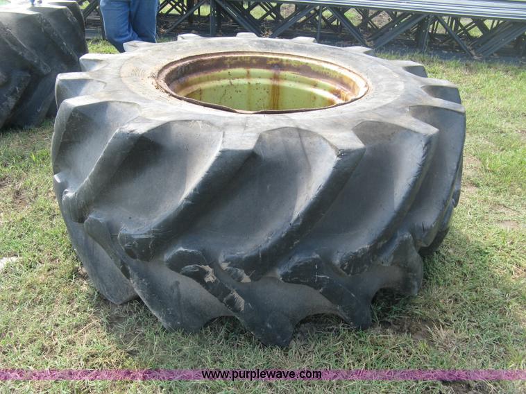 image for item BR9505 (2) tractor tires and wheels