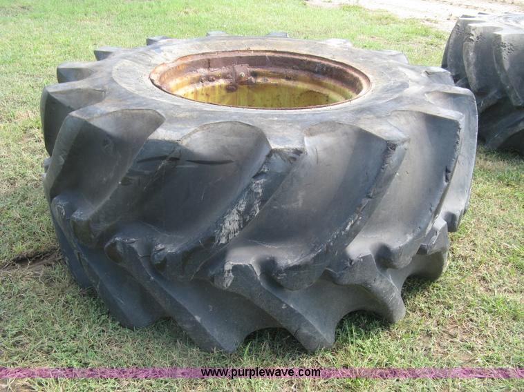 image for item BR9505 (2) tractor tires and wheels