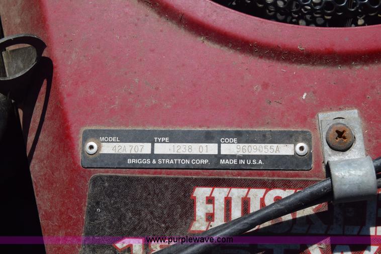 image for item J8066 Huskee H131 lawn mower