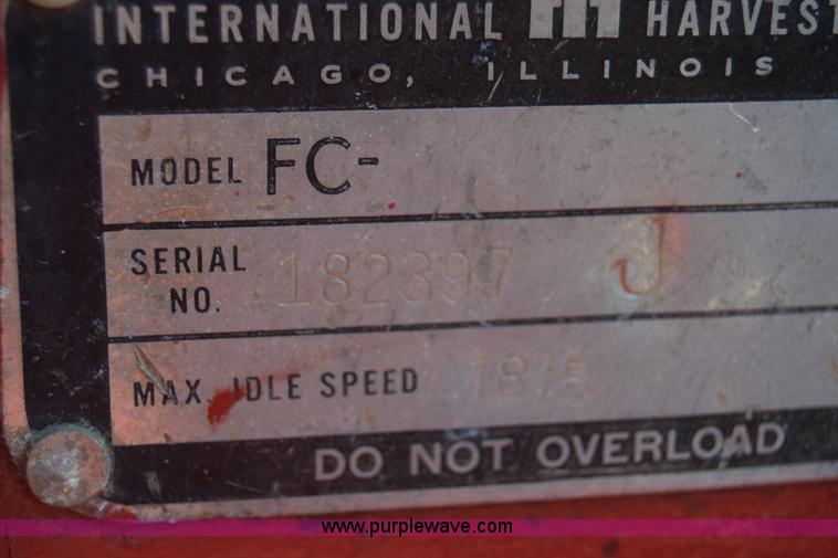 image for item J8068 Farmall Super C tractor