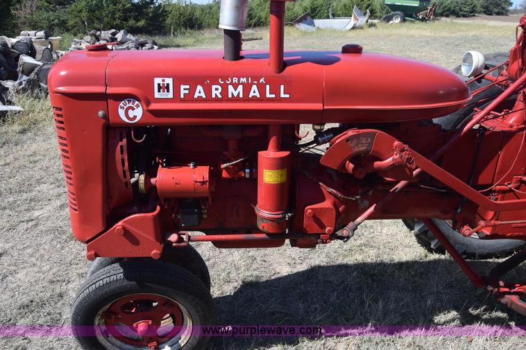 image for item J8068 Farmall Super C tractor