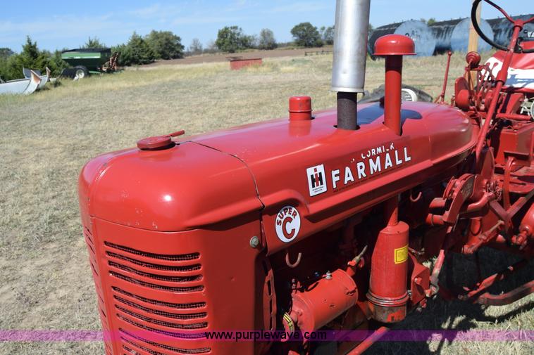 image for item J8068 Farmall Super C tractor