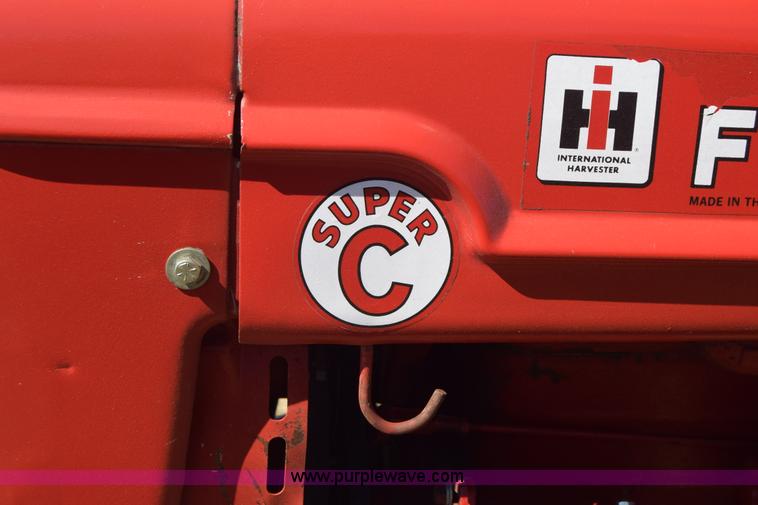 image for item J8068 Farmall Super C tractor