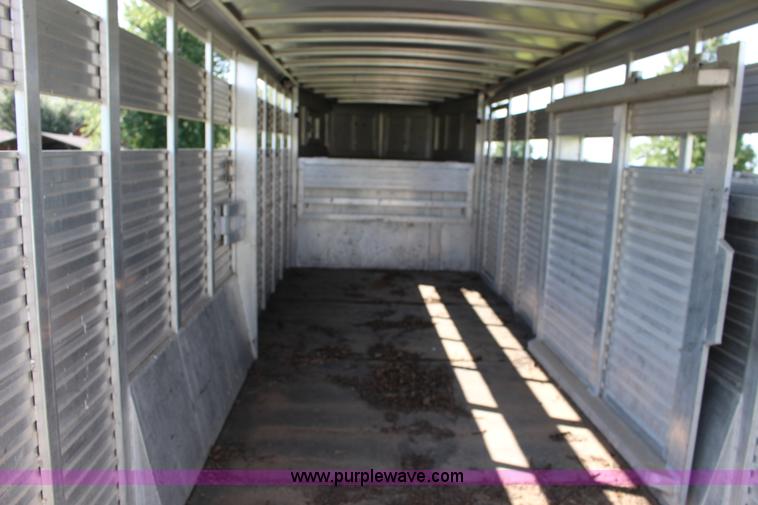 image for item K1150 2001 Silverado aluminum stock trailer