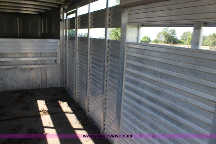 image for item K1150 2001 Silverado aluminum stock trailer