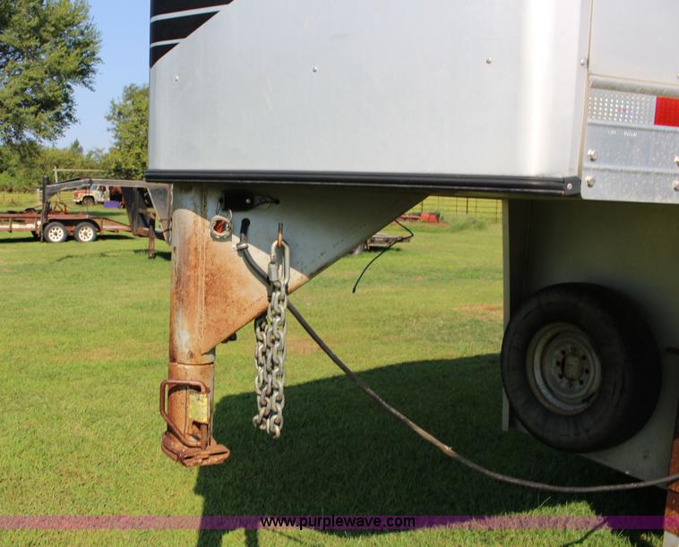 image for item K1150 2001 Silverado aluminum stock trailer