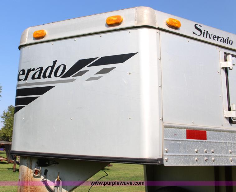 image for item K1150 2001 Silverado aluminum stock trailer