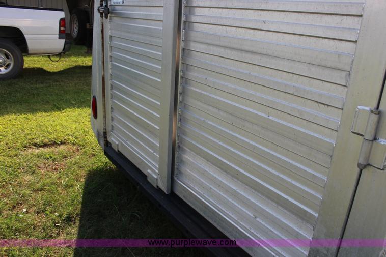 image for item K1150 2001 Silverado aluminum stock trailer