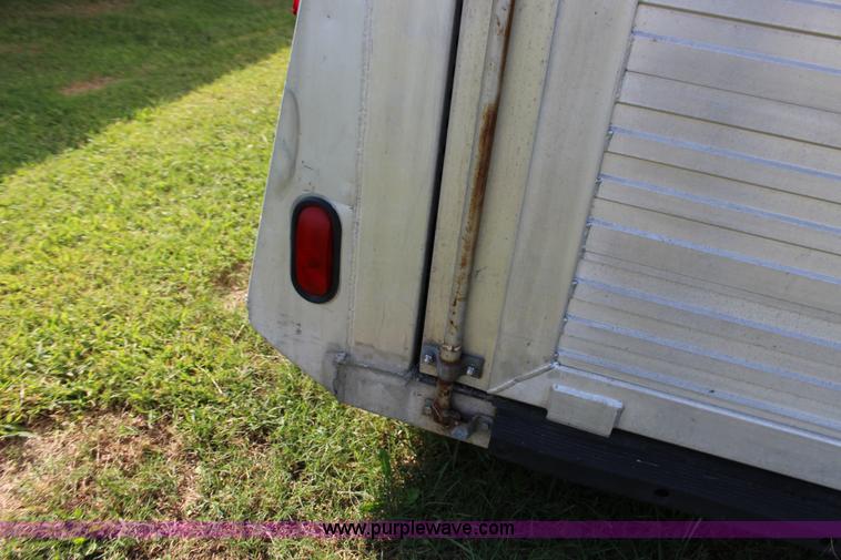 image for item K1150 2001 Silverado aluminum stock trailer